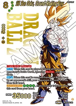SS Son Goku, Ground-Shaking Fury (V.3 - Feature Rare)  PSA 10