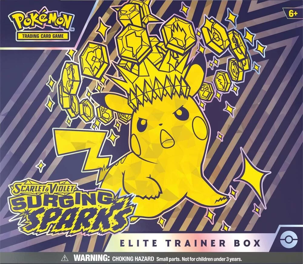 Surging Sparks Elite Trainer Box (BESCHADIGDE DOOS)